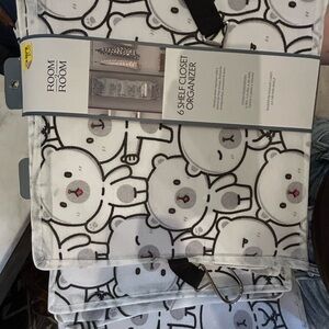 6-Shelf Closet Organizer - White